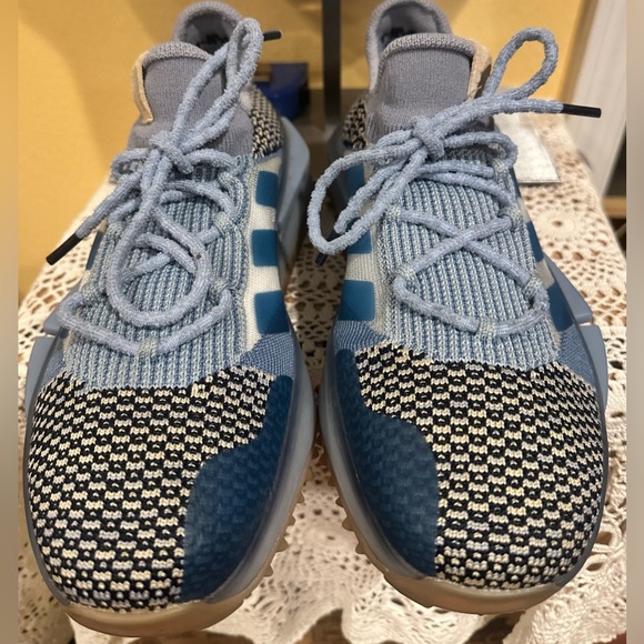 Adidas NMD S1 x Phillip Leyesa 'Ambient Sky' Men's Blue Running Shoes Rare - Picture 3 of 8